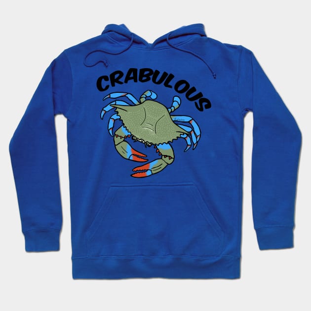 Crabulous! Hoodie by HonuHoney